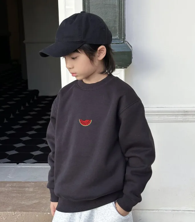 

Свободная детская осенняя одежда с длинными рукавами для мальчиков, пуловер с круглым вырезом, блузка для маленьких девочек, толстовка