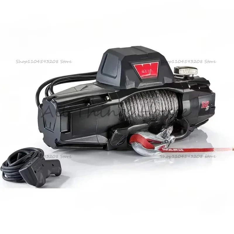 103255 VR EVO 12-S Electric 12V DC Winch with Synthetic Rope: 3/8