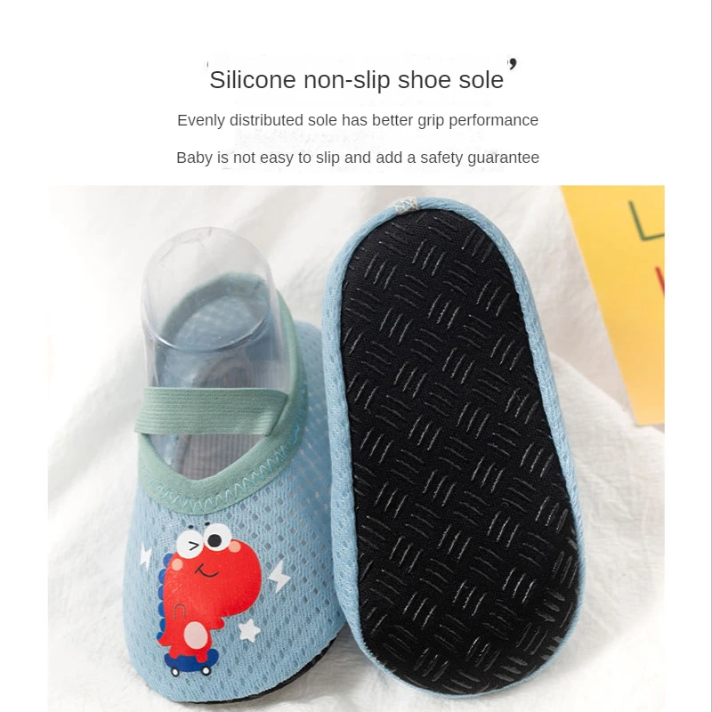 Baby Toddler Shoes First Walkers Non-slip Thickening Shoes Sock Floor Shoes Foot Socks Animal Style for For Babies Flat Shoes