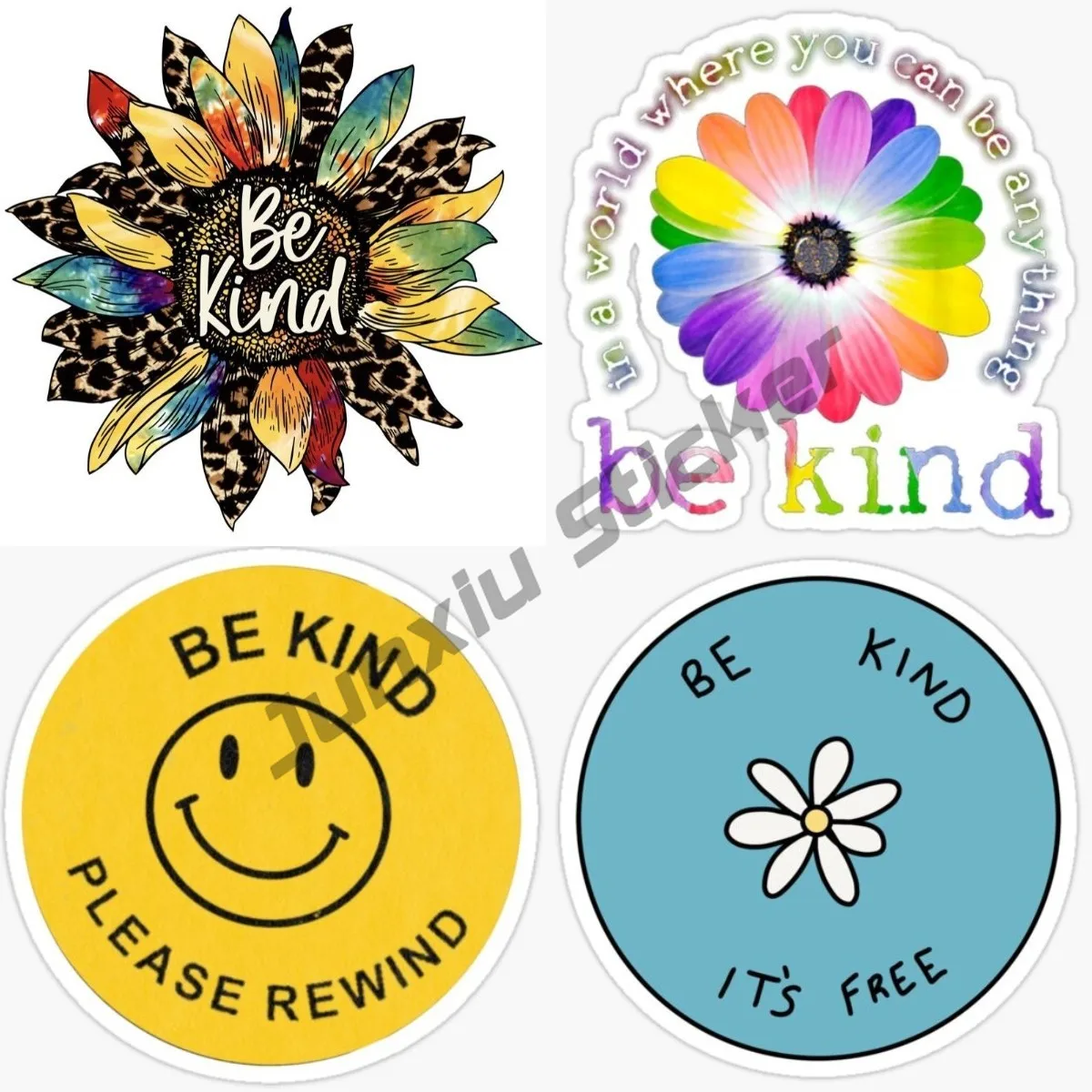 Be Kind Car Sticker Decal Inspirational Motivation Laptop stickers Accessories for Car Auto Mobile Phones Caravan Off Road