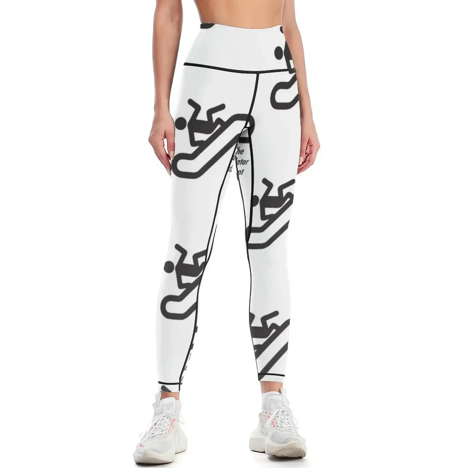 

Леггинсы Escalator Accident, брюки с высокой талией, женские спортивные женские леггинсы для фитнеса