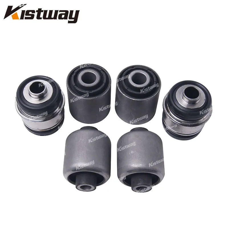 6PCS Rear Control Arm Bushing Kit For BMW X5 X6 F15 F16 E70 E71 F85 33326770951 33326770952 33326770985