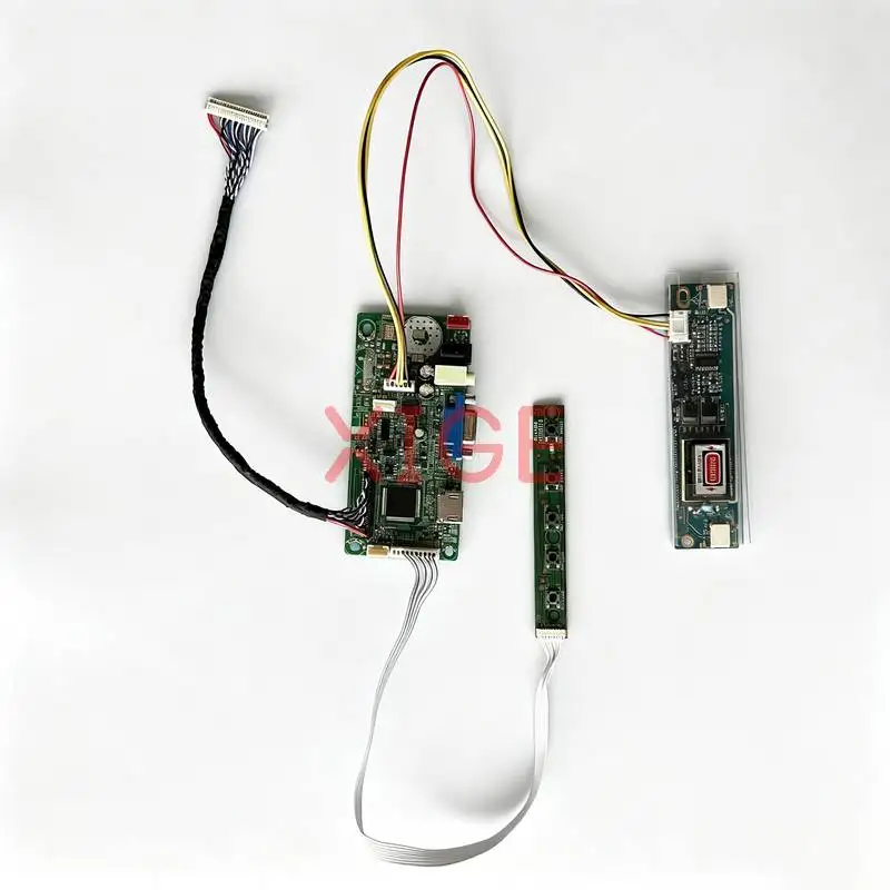 For LP171WP6 LP171WP7 LP171WP5 LP171WP3 LCD Monitor Controller Drive Board DIY Kit LVDS 30-Pin 1440*900 1440x900 2-CCFL HDMI+VGA