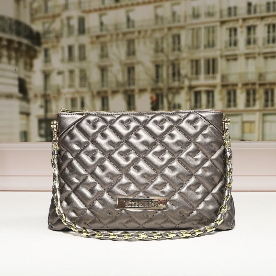 

Stylish Business Clutch Bag Vintage Leather Crossbody For Trendy Women With Large Capacity Logo