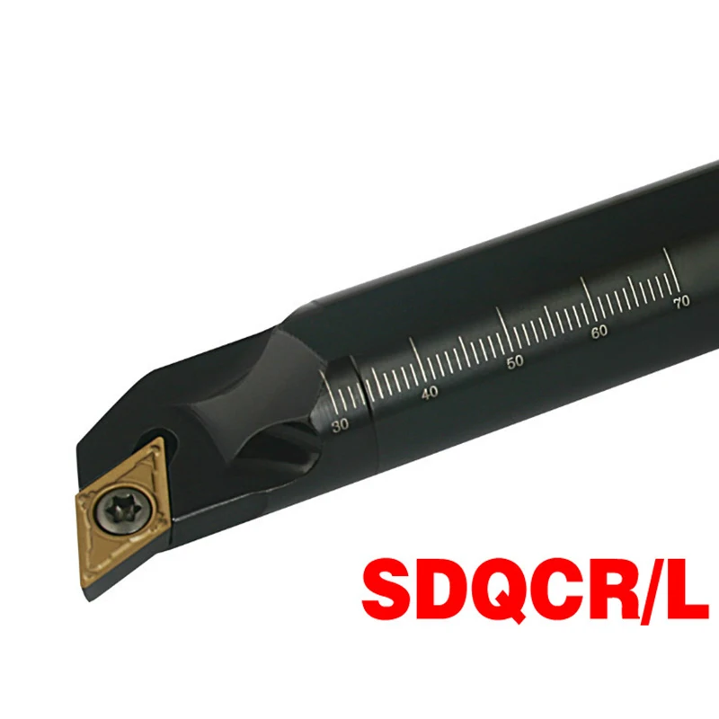 

S12M-SDQCR07 S16Q-SDQCR07 S20R-SDQCR07 CNC External Circle Tool Bar Internal Hole Boring Tool DCMT Carbide Blade Lathe Bar