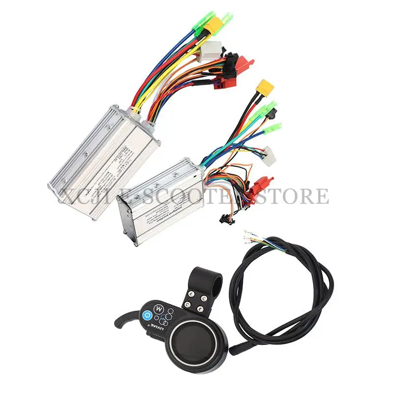 LIVIAE  Intelligent Brushless DC Speed Regulator Accelerator Switch Screen Controller For 36V 48V Electric Scooter