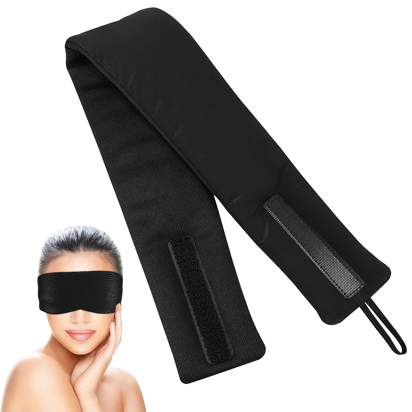 

Eye Mask Sleep Light Blocking Covers for Sleeping Cooling Women Masks Cold Blackout Adjustable