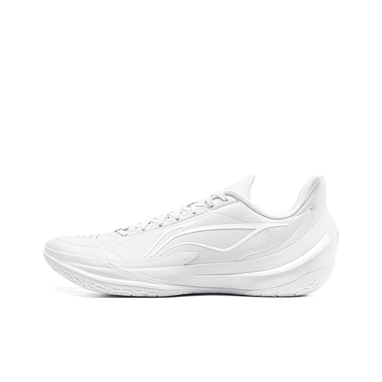 Li Ning Blade 5 V2 Low top Basketball Shoes Men's Standard White ABAV059-1