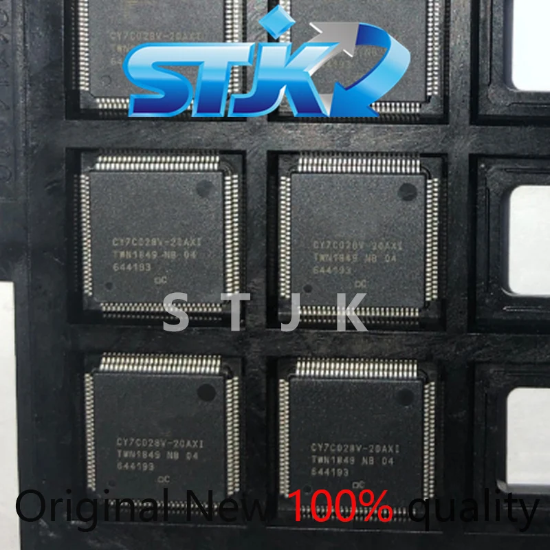 

CY7C028V-20AXI QFP100 1MBIT 20NS SRAM Memory chip