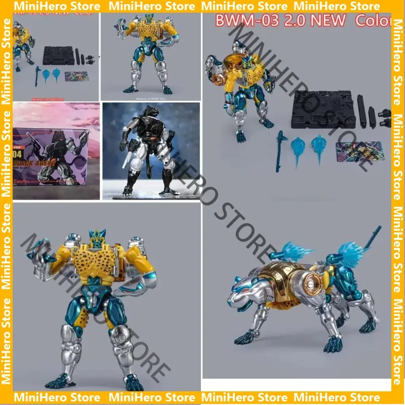 

100% оригинальная фигурка-робот Transart BWM-03 Cheetor Beast Wars в коробке