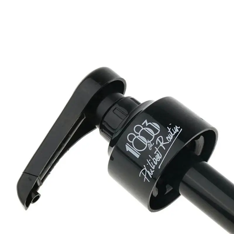 THIVN-10 Pack Coffee Dispenser Syrup Pump Black Liquid Dispenser For Monin Syrup Snow Cones Flavorings & More, 10ML