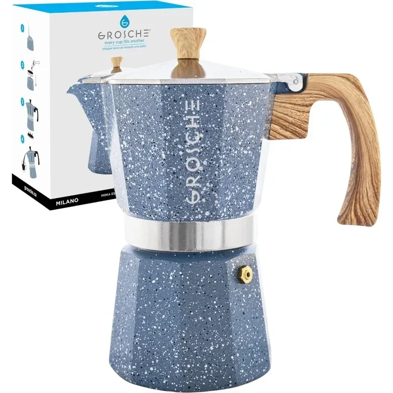 

GROSCHE Moka Pot Stovetop Espresso Machine Espresso Machine Percolator