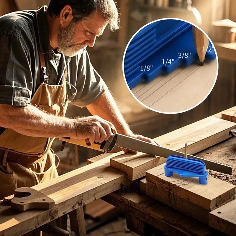 

Center Finder Woodworking Magnetic Woodworking Scribe Tool 2 Pieces Lightweight Multi-Functional Center Finder Positioner For