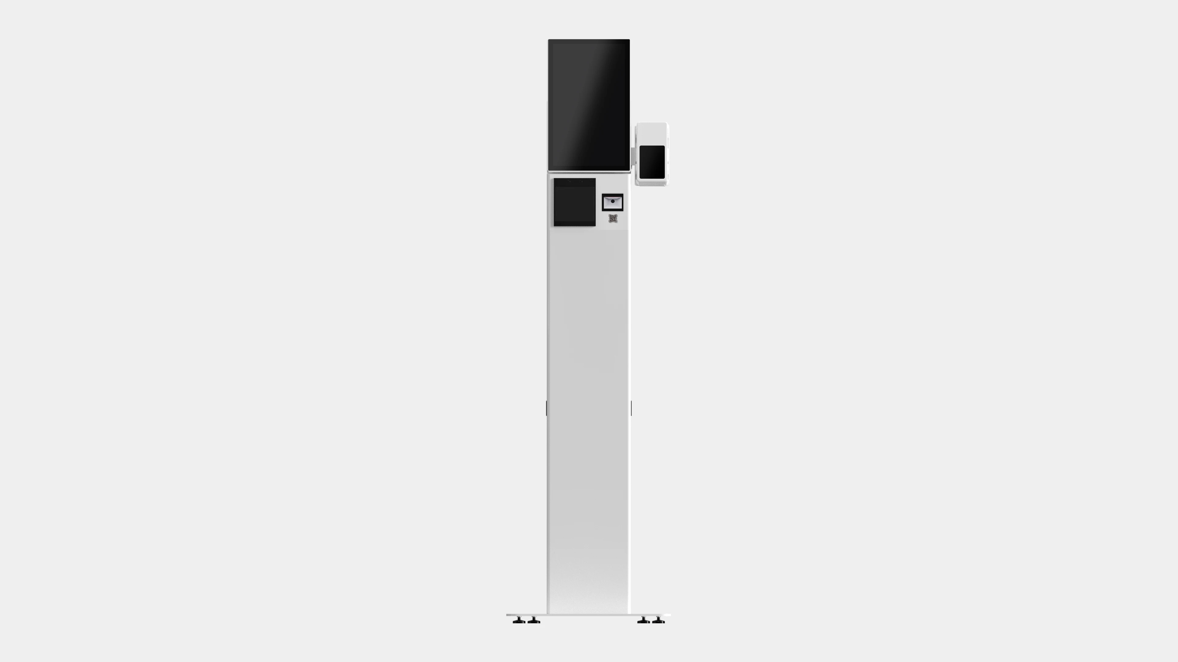 

Order Kiosk Self Service Terminal with Extendable POS Holder Rotatable Screen and Base Self