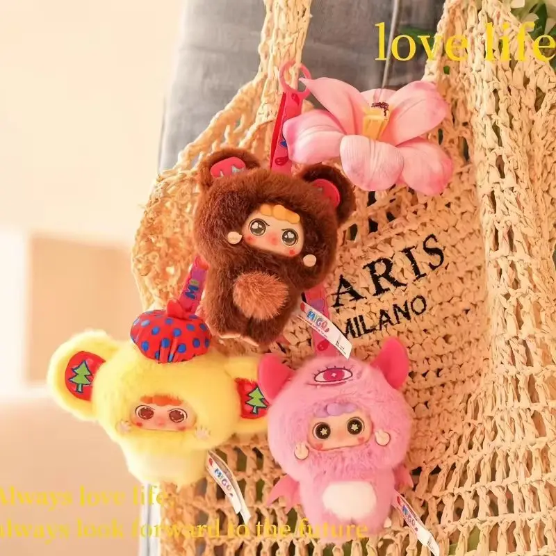 جديد بيع حقيقية ميغو ليتل المشاكل سلسلة صندوق أعمى لطيف الفينيل الوجه قلادة اللعب ميغو حقيبة قلادة مهرجان مفاجأة الهدايا #6