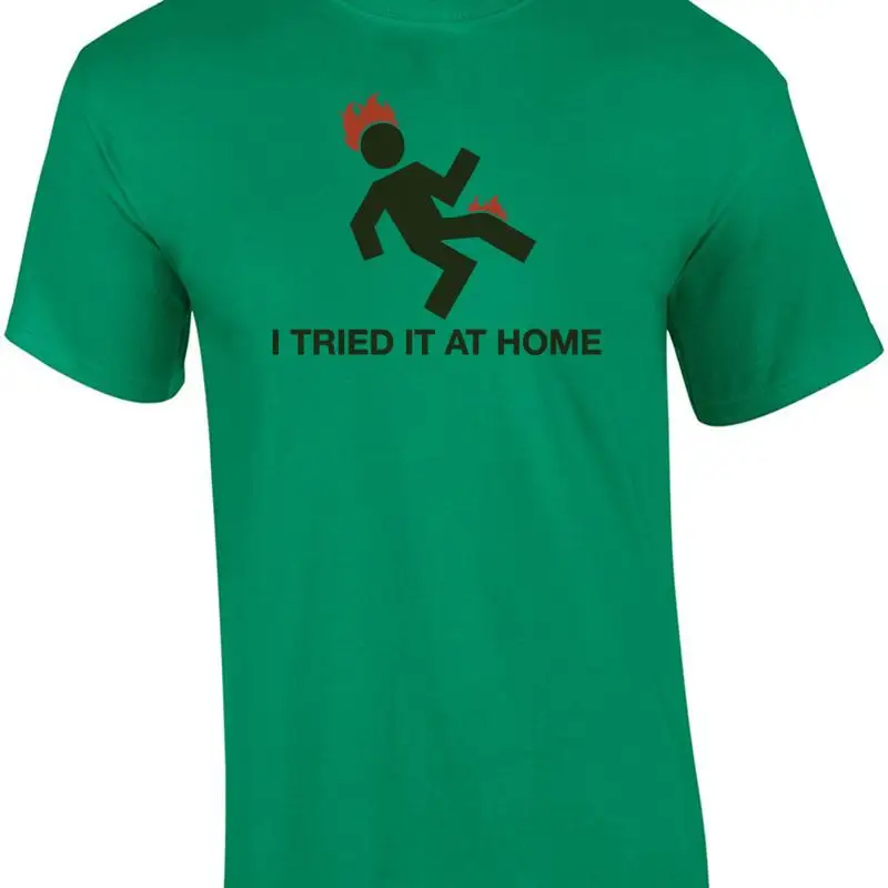 لقد حاولتها في قميص المنزل #1