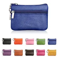 2025 New Women Pu Leather Coin Purse Female Wallets Women Zipper Coin Purses Children Storage Pocket Bags Pouch #C