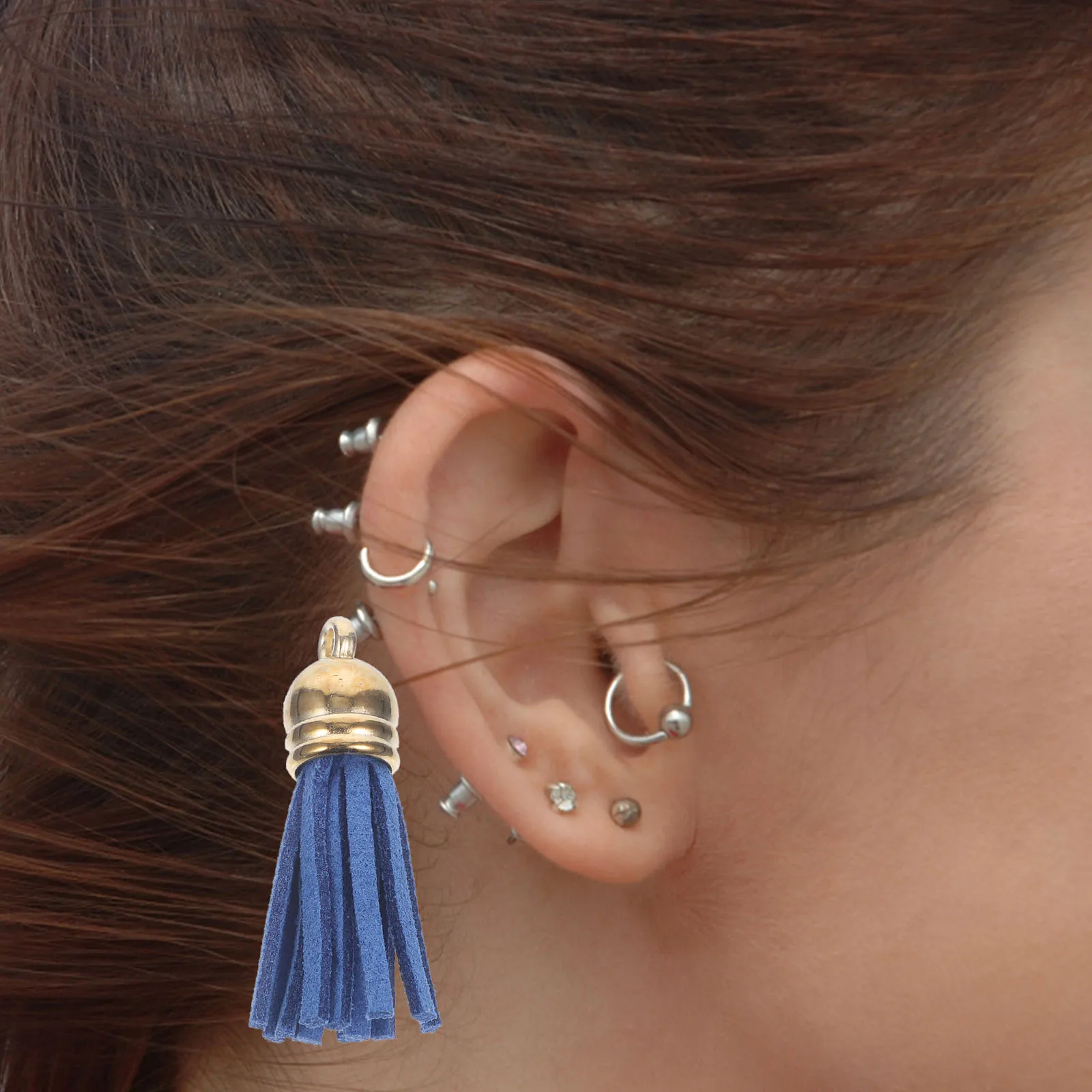 

100 шт., брелок с кисточками, подвески, прочные подвески для ювелирных изделий ручной работы, принадлежности для рукоделия, кисточки с кисточками для поделок