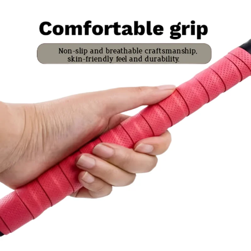 Grip Tape for Badminton Tennis Fishing Multi Sport Sweat Absorbing Non Slip Wrap Comfortable Durable Premium Performance 10 Pcs