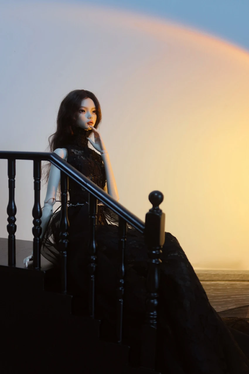 

SD Кукла bjd кукла amy 1/4 popovy Подарок на день рождения Высокое качество Шарнирная кукла Игрушки подарок Долли Модель телесного цвета Коллекция