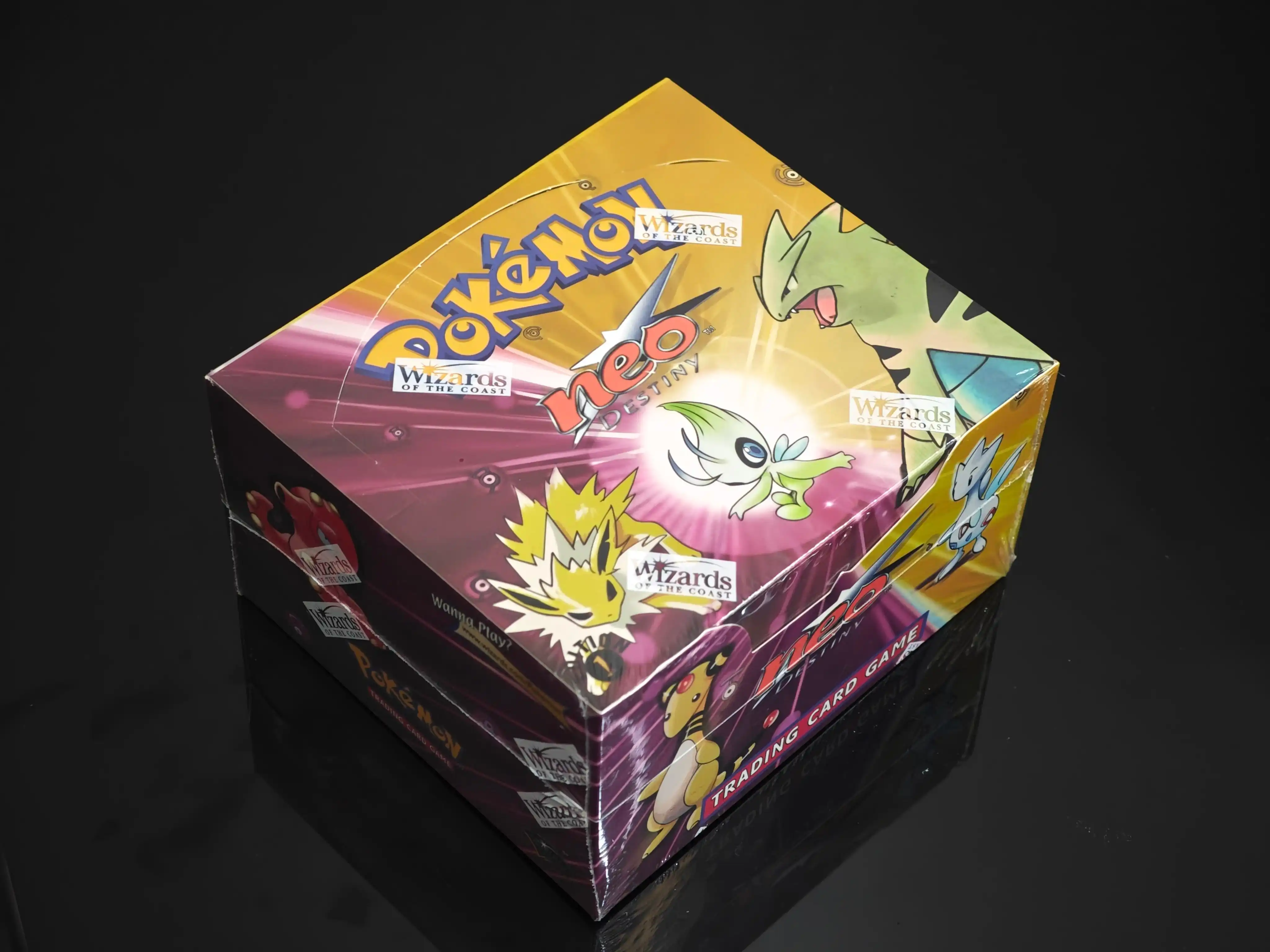Pokemon Neo Destiny 1e editie Booster Box PTCG kaarten Proxy kaarten bordspel collectie Anime Booster Pack PKM kaarten speelgoed cadeaus