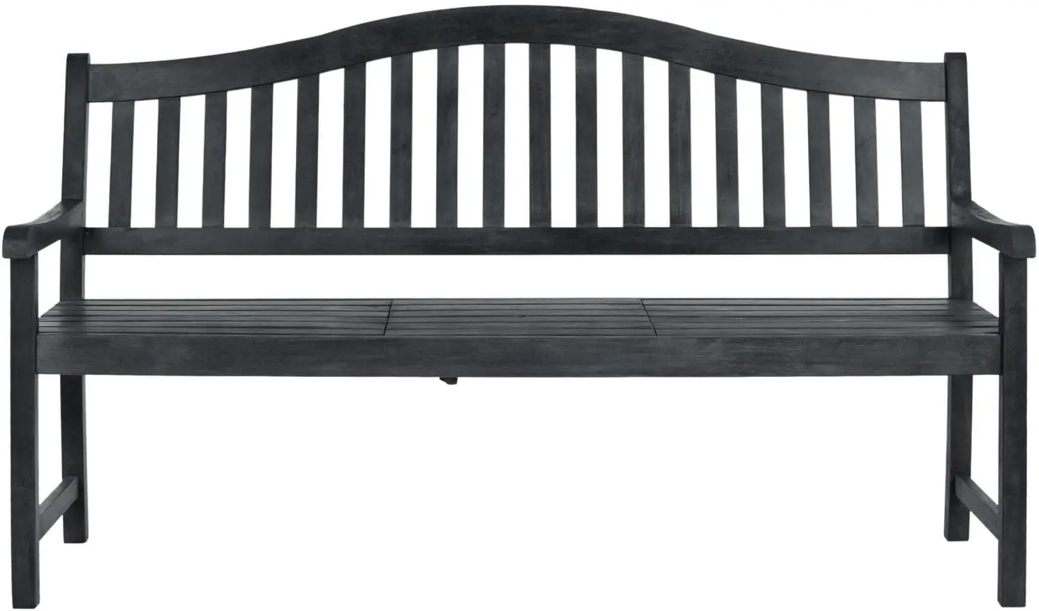 

Safavieh Outdoor Collection Mischa Grey Bench, 0, Dark Slate Gray