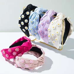 Korean Version of New Flower Headband With Three-dimensional Flower Accessories for Women, Versatile for Outdoor Travel Headband