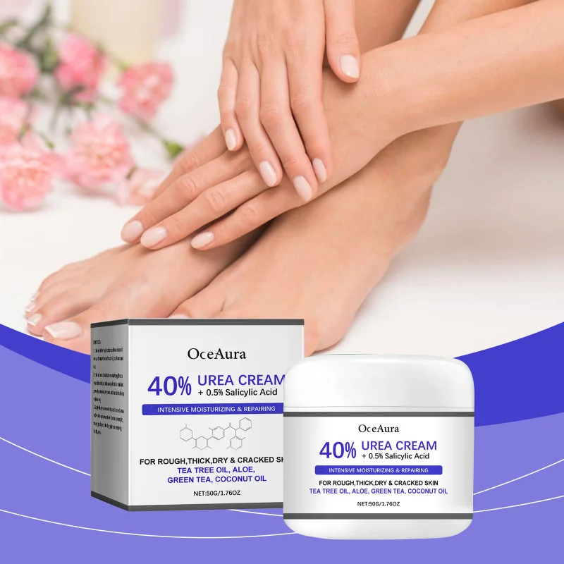 

Intensive Moisturizing Hand & Foot Cream - Ultra Hydrating Treatment For Dry Cracked Skin, Non-Greasy Fast Absorbing Formula