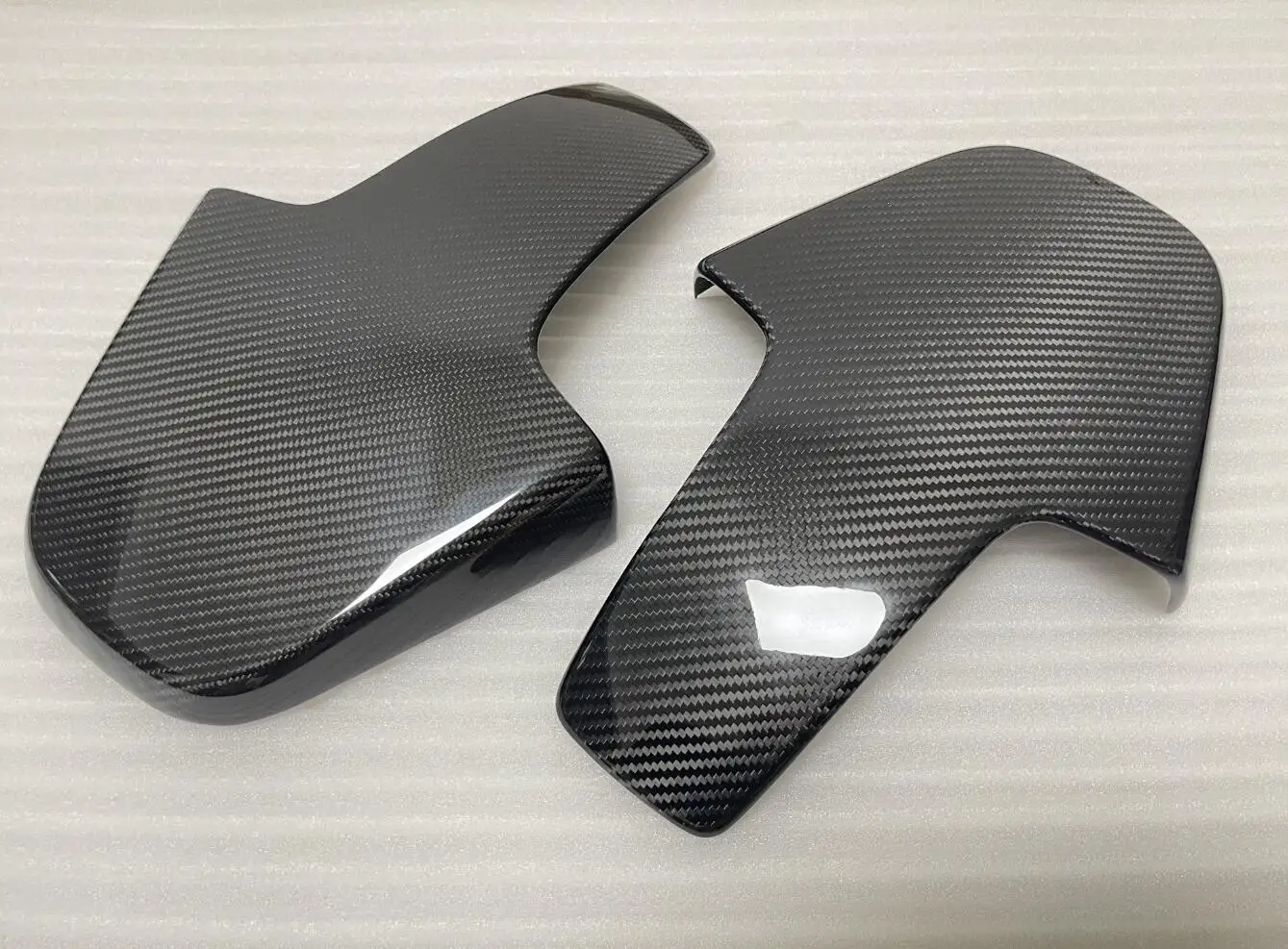 For BMW G80 M3 F91 F92 F93 M8 F97 X3M F98 X4M 2020 2021 2022 Dry Carbon Real Carbon Fiber Seat Back Cover Gloss Black Finish