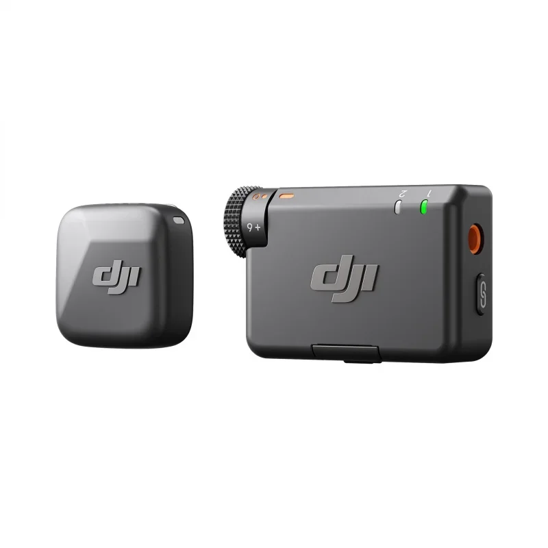 DJI MIC mini High-Quality Audio With Stable Transmission （MIC mini 1TX 1RX-Lightning）Two-Level Active Noise Cancelling Brand New