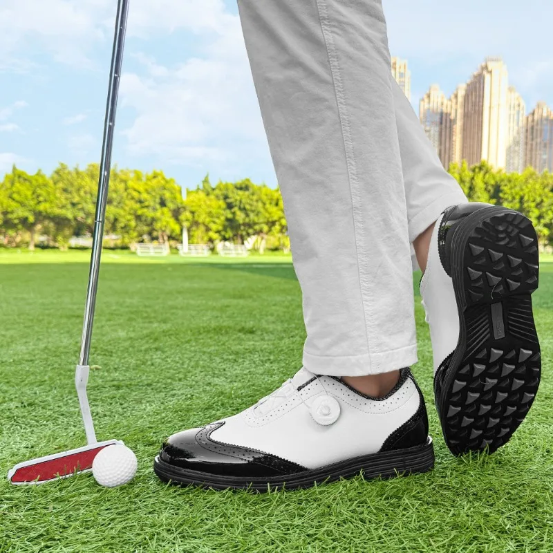 

Professional Golf Shoes Men Brand Designer Athletic Shoes Mens Anti Slip Golf Training Shoes Man Big Size 48 49