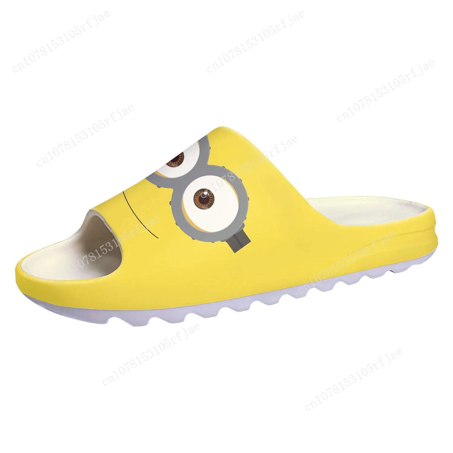 

Kevin Stewart Bob Soft Sole Sllipers Little Yellow Man Anime Cartoon Mens Womens Home Clogs Custom Water Shoes on Shit Sandals