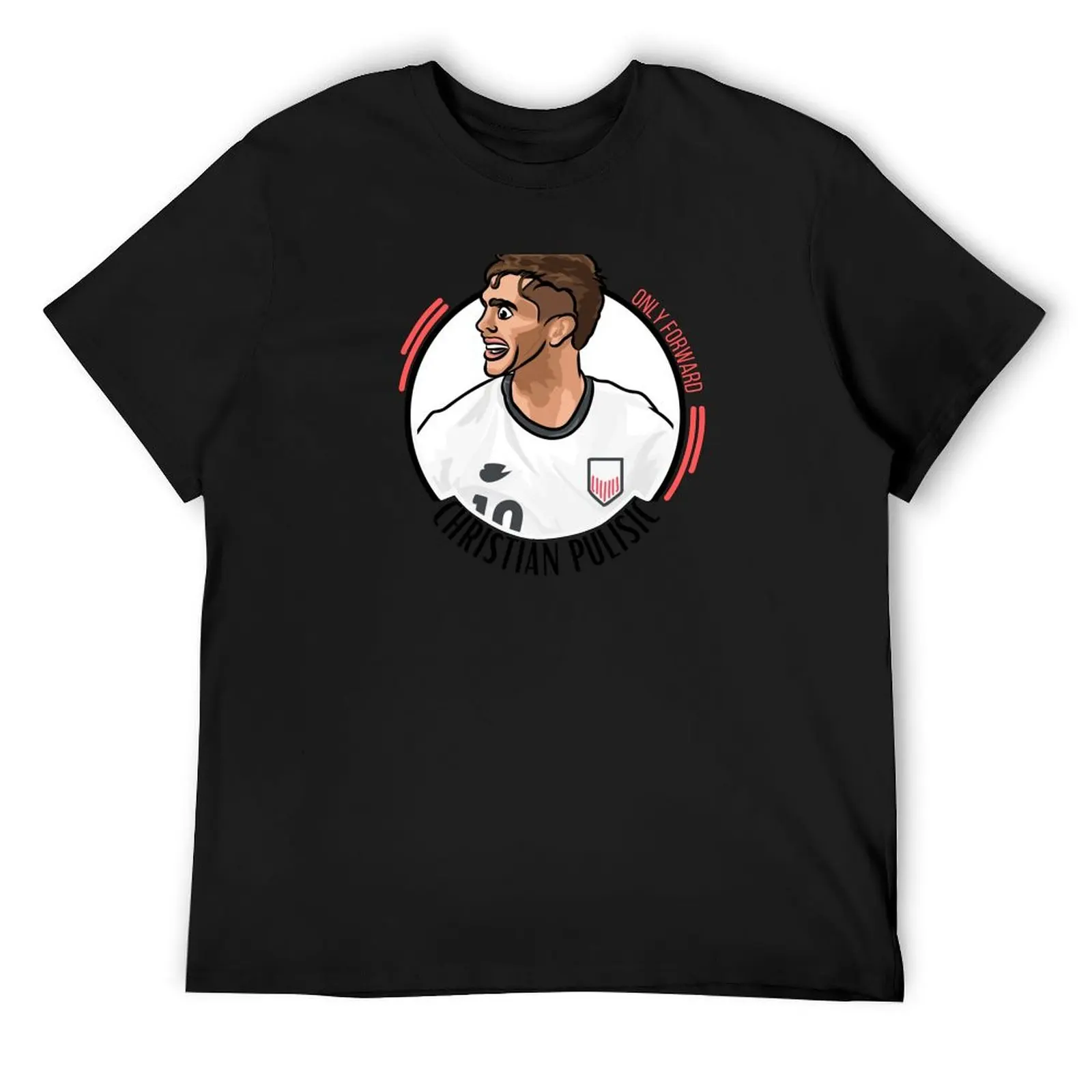 Christian Pulisic T-Shirt customizeds blacks for a boy clothes for men