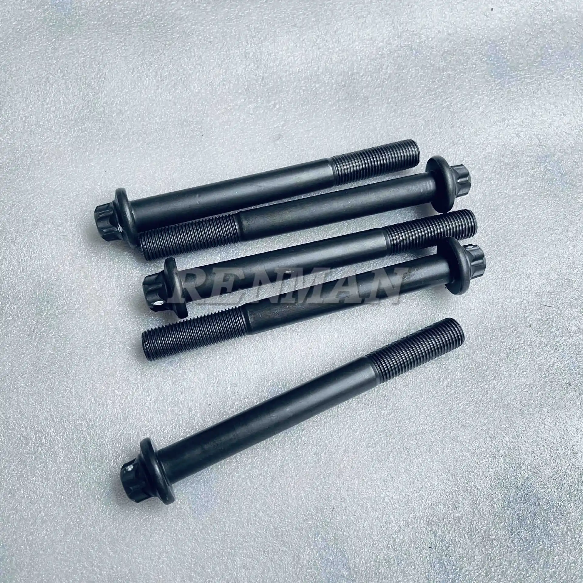 5 個 Foton Cummins エンジン部品 ISG エンジンシリンダーヘッドボルト 3695535 F 耐破壊ボルト