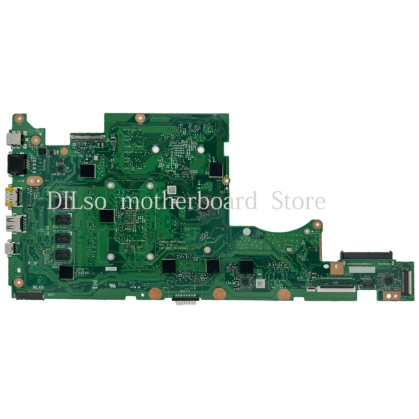 Imagem -03 - Kefu-placa-mãe Portátil para Asus X505za Mainboard Rx505z A580z A505z X505z w R32200u R5-2500u R7-2700u 4gb 8gb de Ram 100 de Trabalho