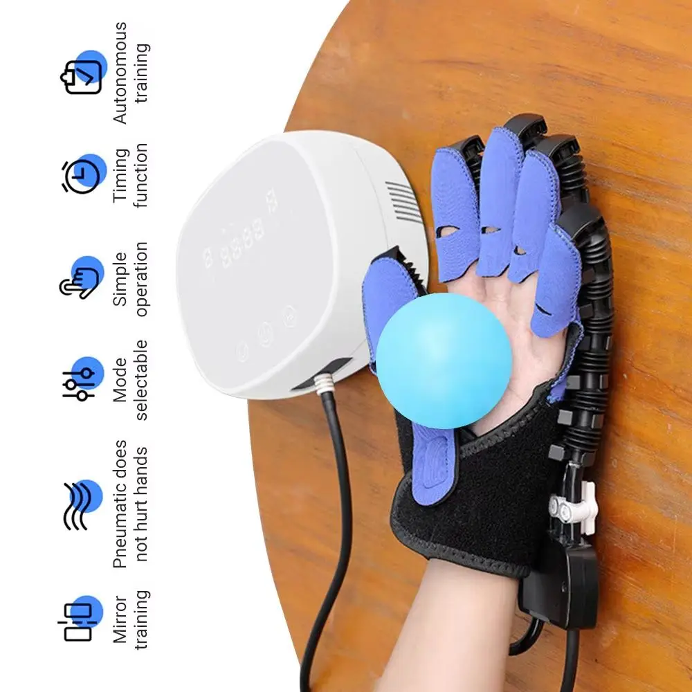 

Hand Rehabilitation Device Robot Glove Massage Stroke Hemiplegia Hand Equipment Hand Function Glove Rehabilitation
