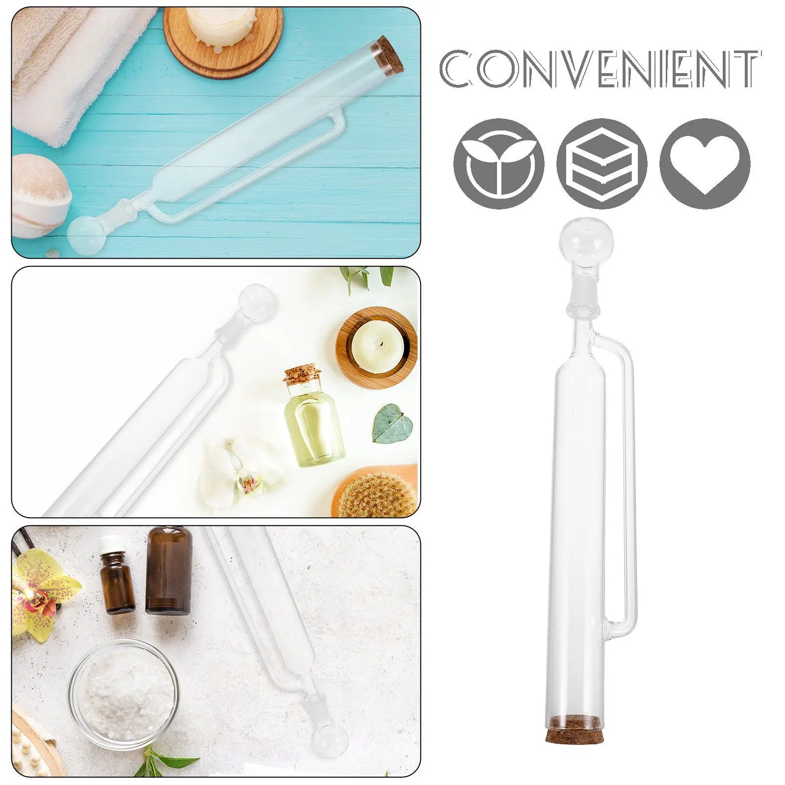 Cigar Care Tube Flavor Enhancer Glass Aroma Conditioning Scent Aromatherapy Tubes Kit