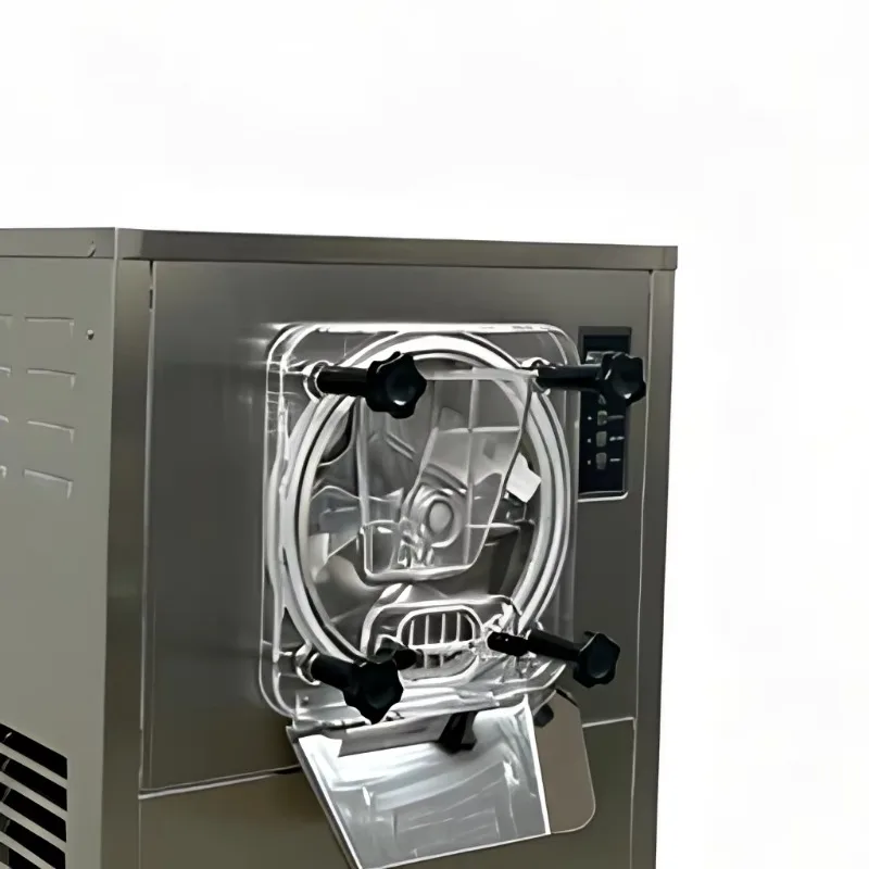 Commercial Stainless Steel Hard Ice Cream Machine, New Model with Spherical Ice Cream, Large Capacity Available.