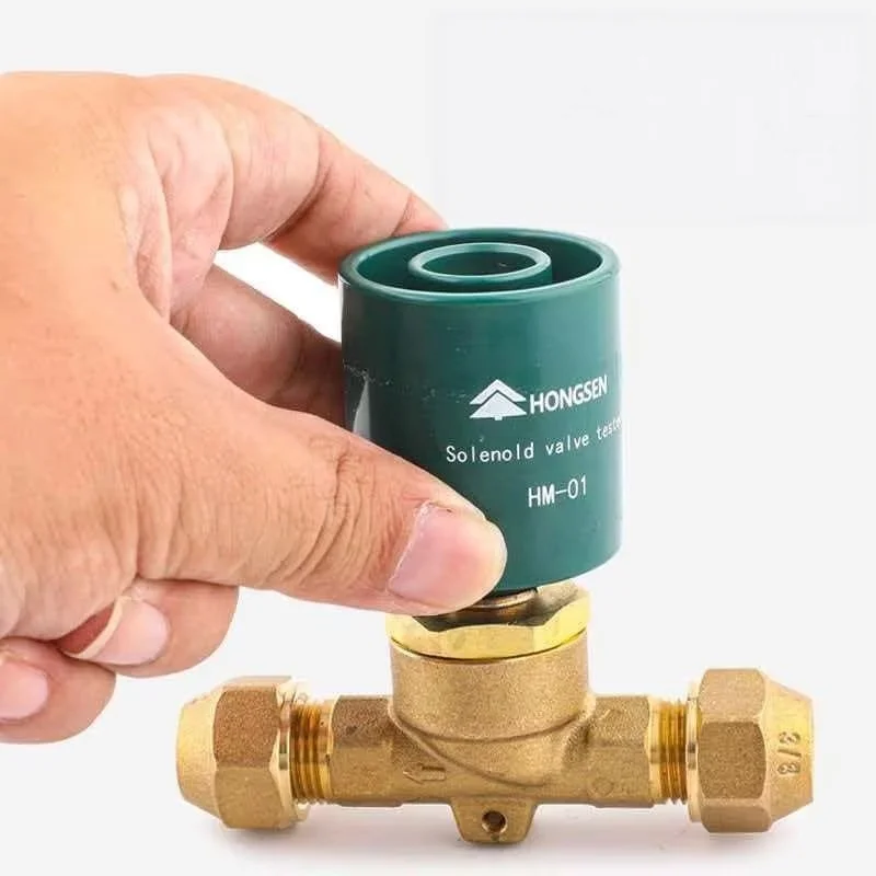 Hongsen Electromagnetic Valve Cold Storage Open Valve Magnet Coil Open Valve Magnetic Controller Emergency Strong Magnetic Unive