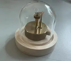 Brass Watch Balance-cock Tool with Adjustable 8mm 9.5mm 11mm Support for Movement Repair Glass Dust Free Cover Included