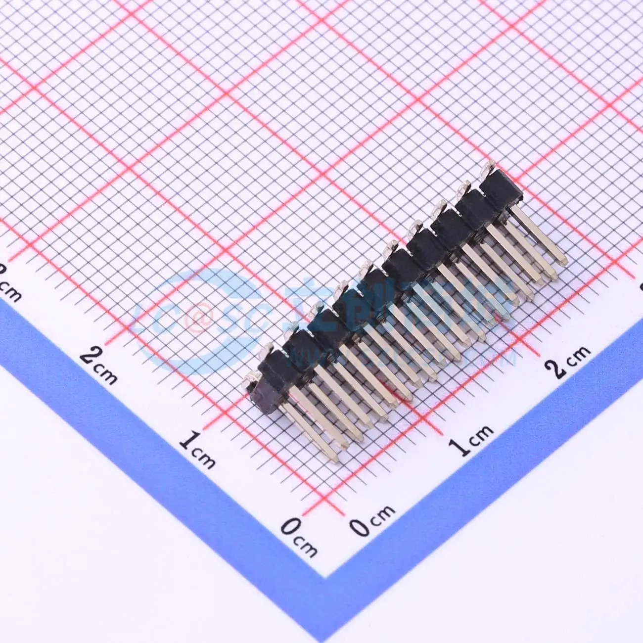46pcs PZ254-2-10-S SMD P 2.54mm 2x10P 2.54mm Pin Header Connector