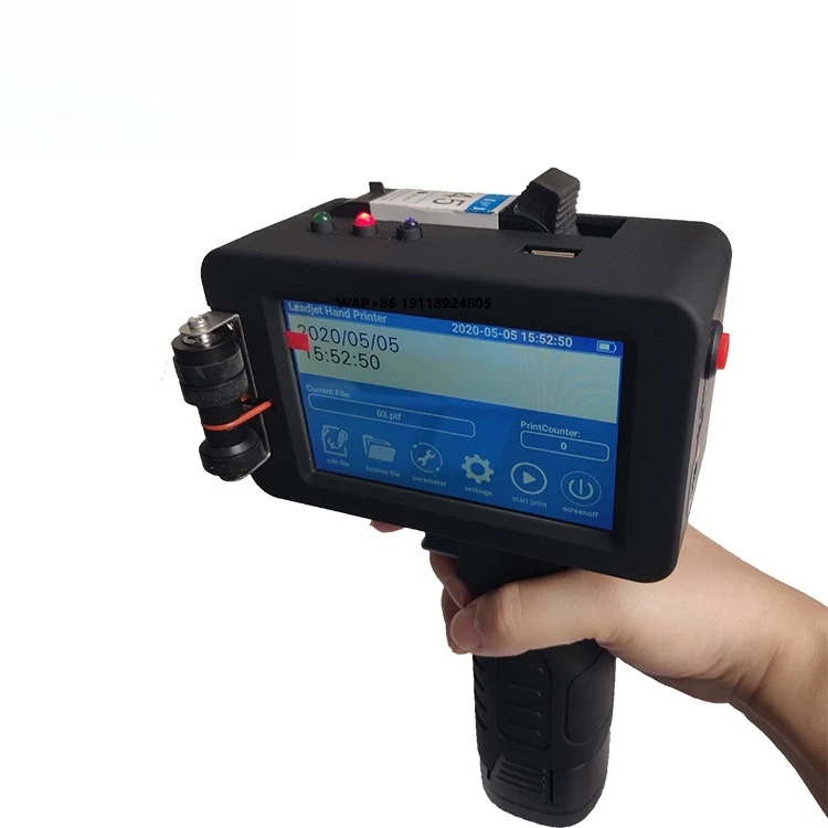 

Handheld Portable Inkjet Printer for Expiry Date Printing