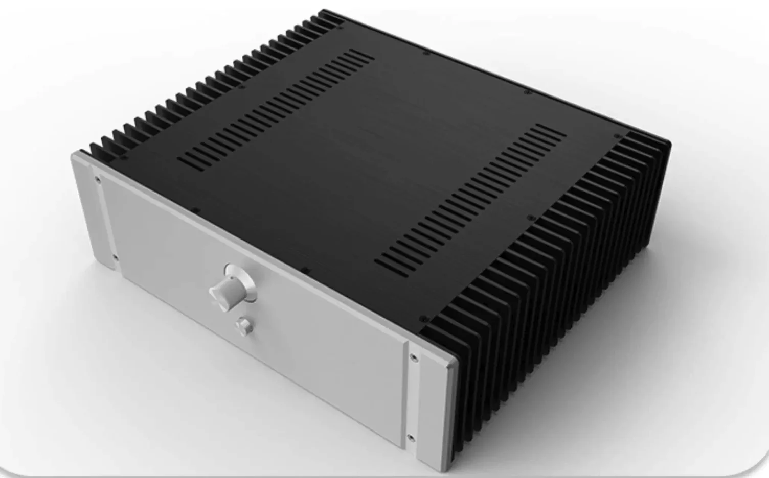 4314 Vollaluminium-Verstärkergehäuse / Vorverstärkergehäuse / AMP-Gehäuse DIY-Box (430 * 130 * 310 mm)