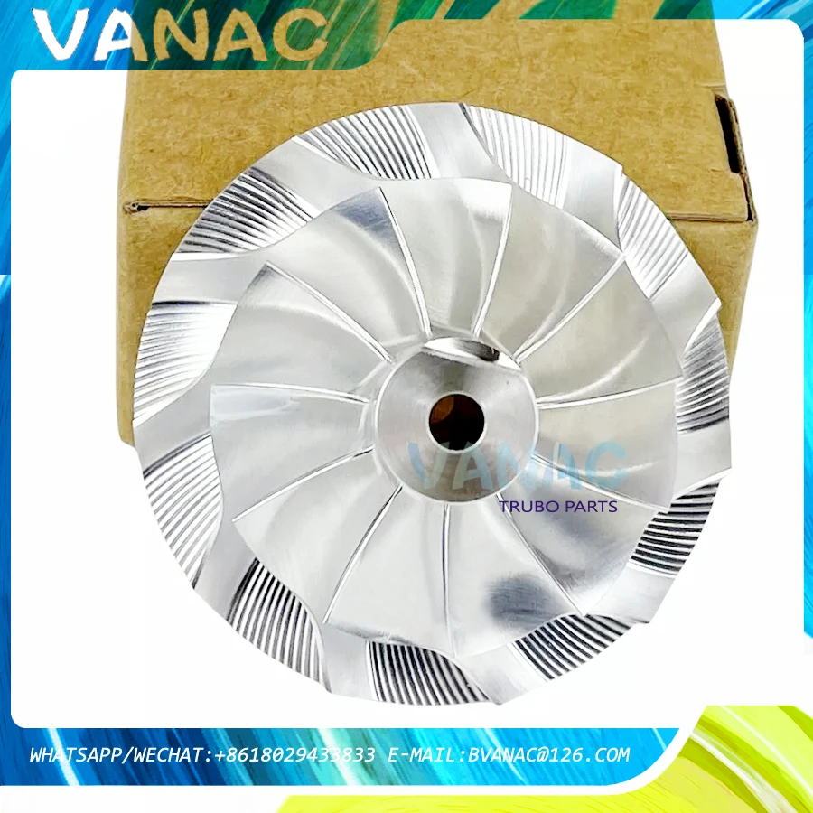 

Компрессорное колесо турбонагнетателя GTB2260VK MFS Billet для BMW 325D 330D 330XD E90 E91 E92 E93 170 л.с. 197 л.с. 758352 M573026D3