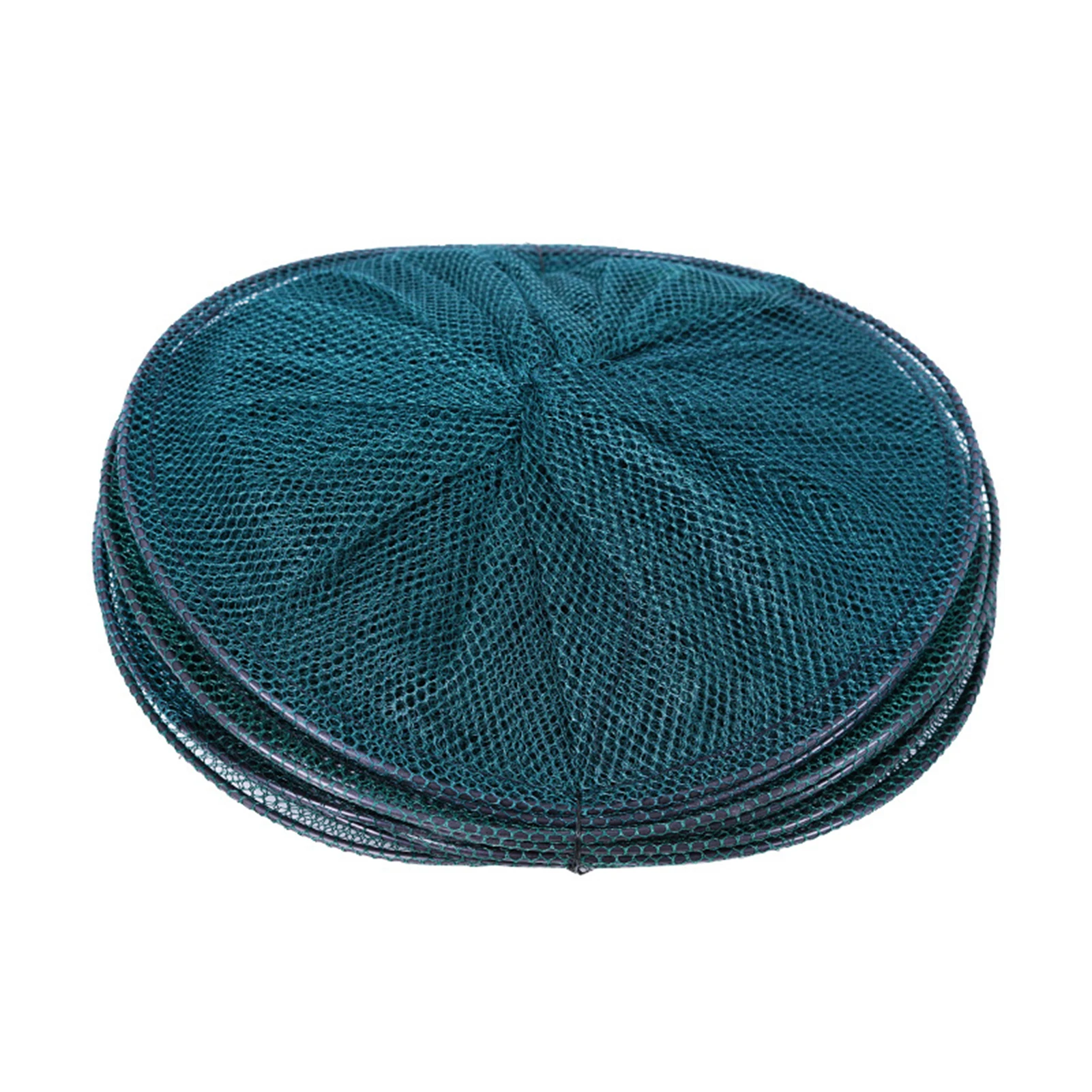 Durable Fishing Net Collapsible Shrimp Crabs Trap For Saltwater Freshwater Lake River Portable Nylon Mesh Fish Cage Gear