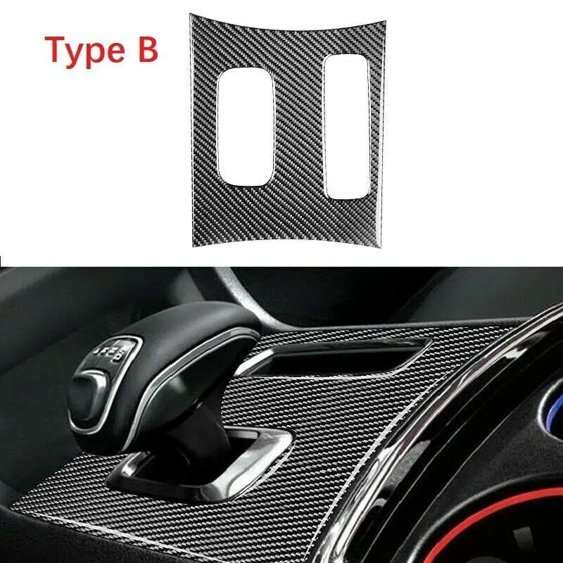 

Carbon Fiber Gear Box Panel Cover Trims For Dodge Charger LD SXT SRT8 2011-2014