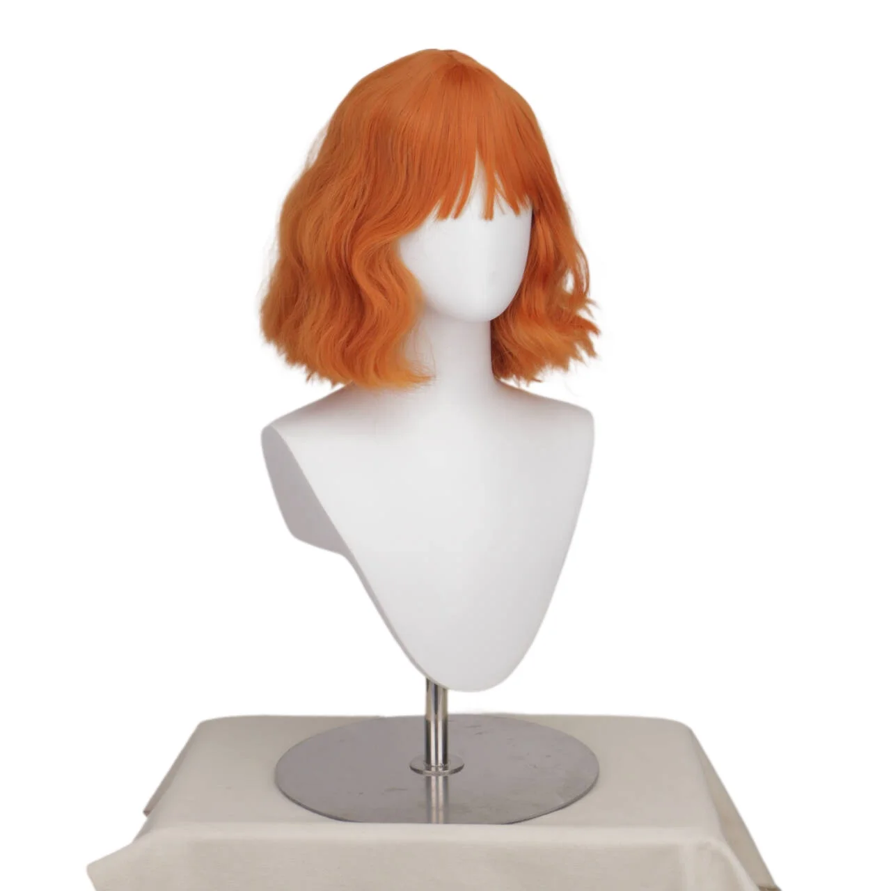 Anime Live-Action Version New Nami Wigs Cosplay Short Orange Wigs Heat Resistant Synthetic Hair Nami Halloween Cosplay Wigs