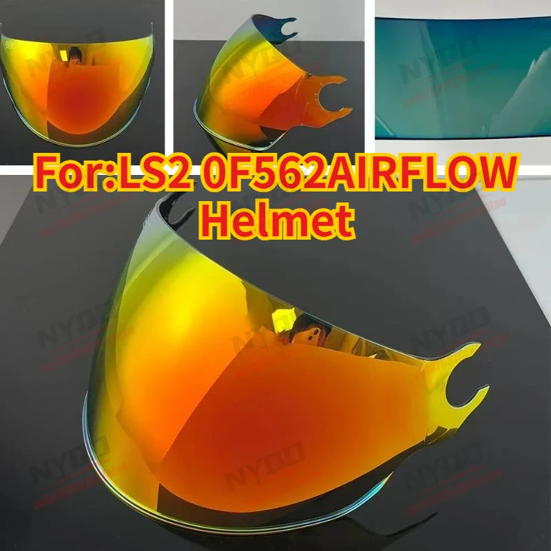 

For LS2 OF562 Airflow Anti-Fog Helmet Lens, Day Night Universal Visor, UV Protection Replacement Motorcycle Helmet Accessories
