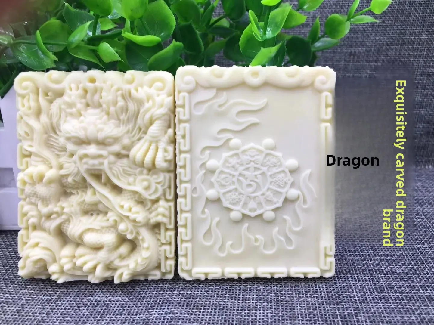 Ivory Fruit Carving Kowloon Immovable Ming Wang Guan Gong Monkey King Pi Xiu Life Buddha Guardian God Car Pendant Large Brand - view 4