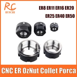CNC ER OzNut Collet Porca Er8 ER11 ER16 ER20 ER25 ER40 Er32 Um/M/A Nut Sk10 Sk06 Ger16 Ger20 Oz20 Isoer16ms Oz25 Collet Nut